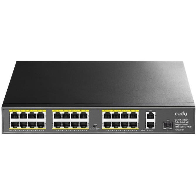 cudy-24-port-unmanaged-poe-switch-rack-mount
