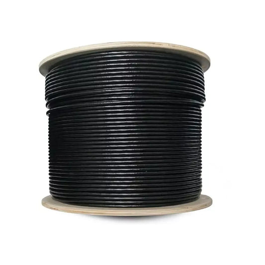 Datanet CAT6 UV F/UTP Outdoor Reel Black - Price Per Meter MOQ 500M