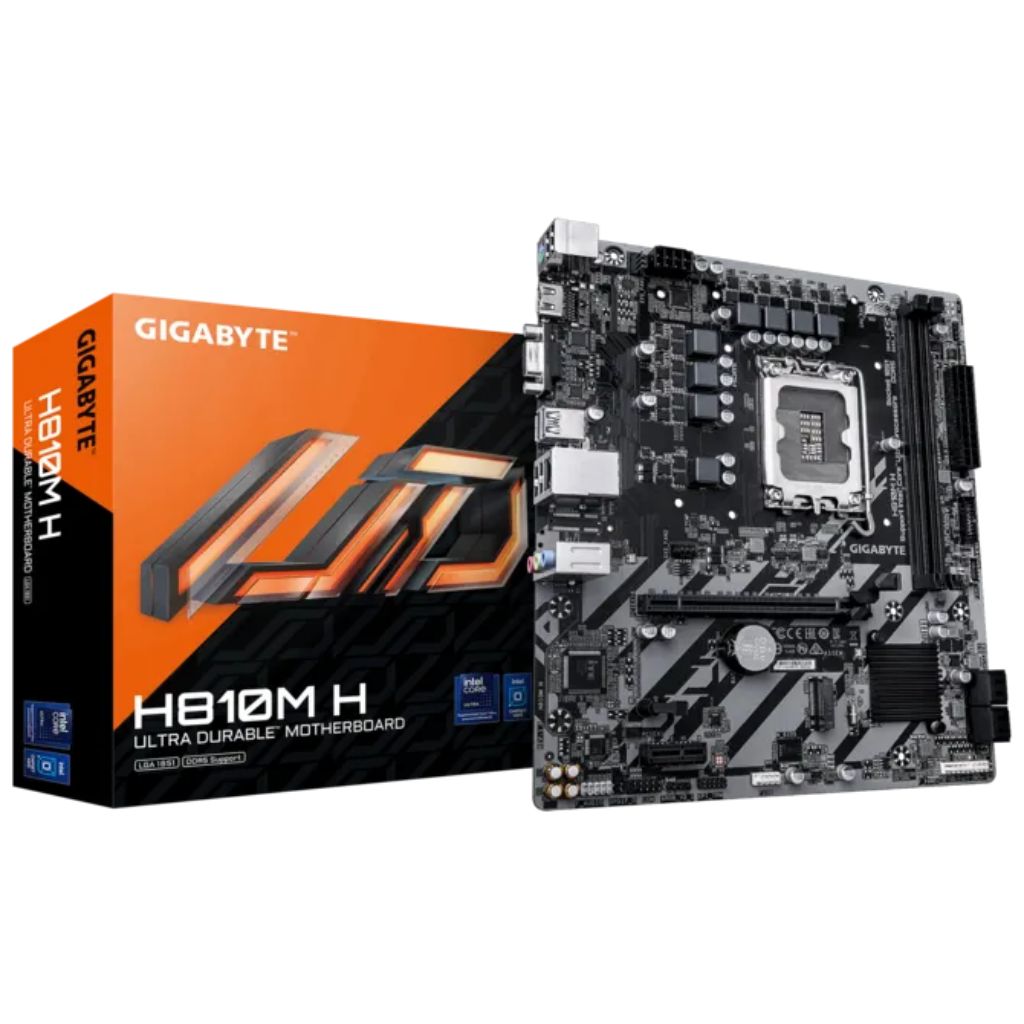 The motherboard's two DDR5 memory slots shown in detail.

