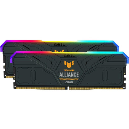GeiL Gemini TUF RGB 32GB DDR5 6000MHz Desktop Gaming Memory Kit (2 x 16GB) – Grey