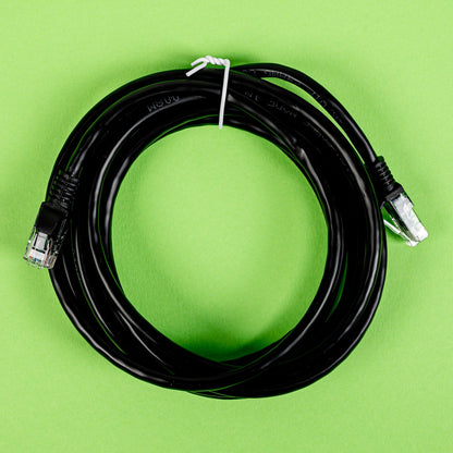 Gizzu Cat6 UTP Fly Lead Ethernet Network Cable 3m – Black