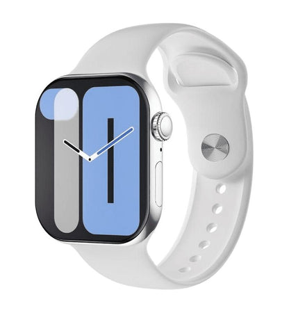 Front view of Kalobee GW-X Series 10 smart watch with 3D menu navigation interface visible.

