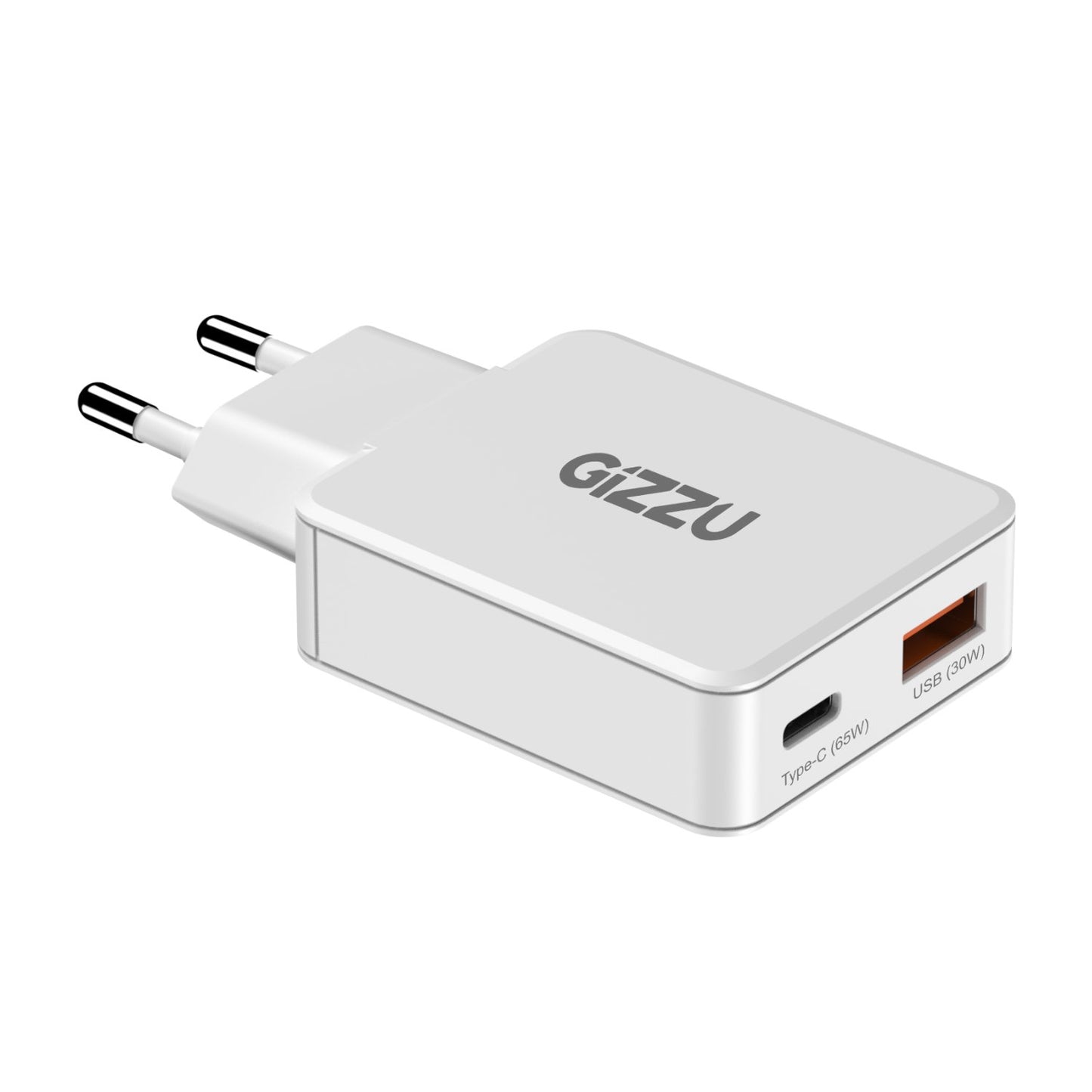 Gizzu 2-Port 65W GaN Wall Charger