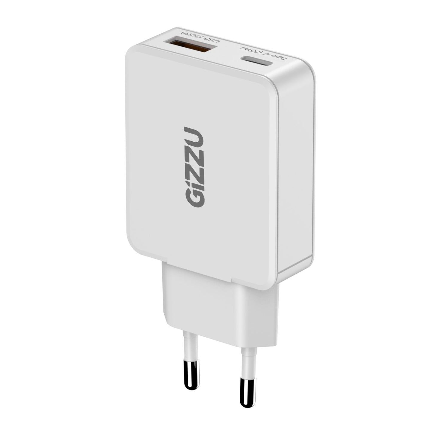 Gizzu 2-Port 65W GaN Wall Charger