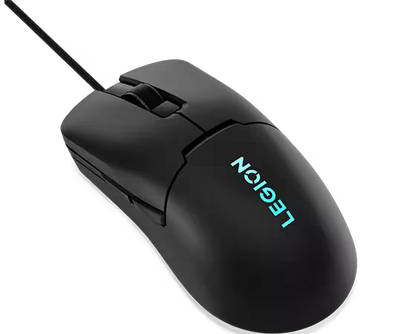 Lenovo Legion M300s RGB Gaming Mouse – Lightweight, Ambidextrous, 8000 DPI, 6 Buttons – Black for ultimate gaming precision.