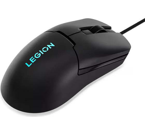 Lenovo Legion M300s RGB Gaming Mouse – Lightweight, Ambidextrous, 8000 DPI, 6 Buttons – Black, ideal for gamers seeking precision.