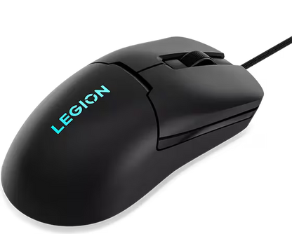 Lenovo Legion M300s RGB Gaming Mouse – Lightweight, Ambidextrous, 8000 DPI, 6 Buttons – Black, ideal for gamers seeking precision.