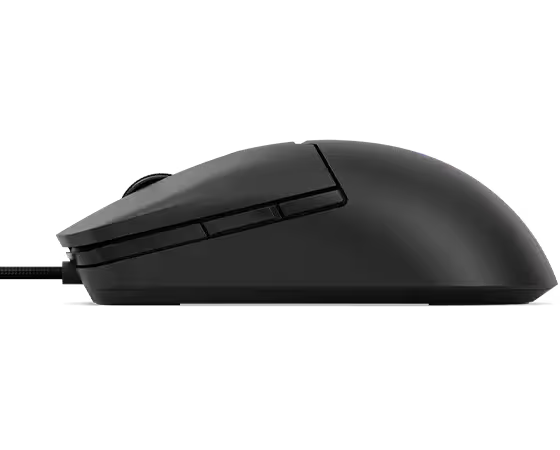 Lenovo Legion M300s RGB Gaming Mouse – Lightweight, Ambidextrous, 8000 DPI, 6 Buttons – Black in sleek design.