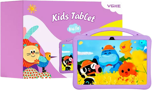 VGKE H10 HF Kids 10.1" IPS Android Tablet (2GB/32GB, Dual-SIM, Purple)