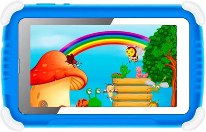 VGKE H7 Kids Android Tablet – 7-Inch Display, Educational & Safe, Bright Blue