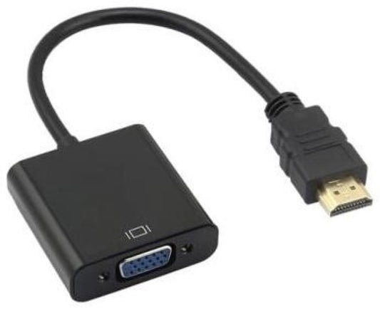 HDMI (M) TO VGA (F)12CM