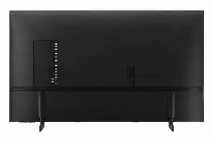 Samsung LYNK Cloud hospitality home menu displayed on the TV screen.


