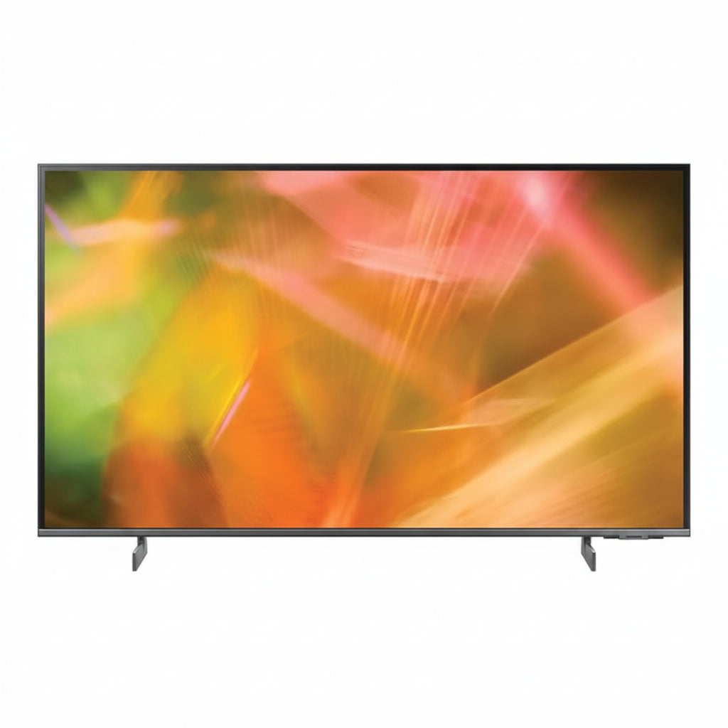 Samsung HG55AU800 55-inch hospitality TV front view.

