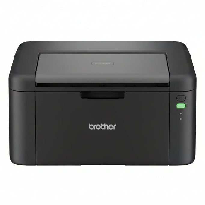 Brother HL-L1232W mono laser printer front view.

