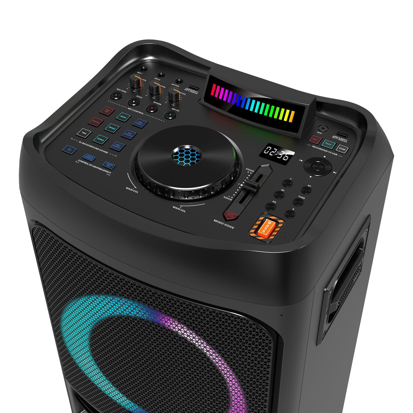 Hisense HP300 400W Bluetooth Party Speaker with Karaoke & DJ Lights
