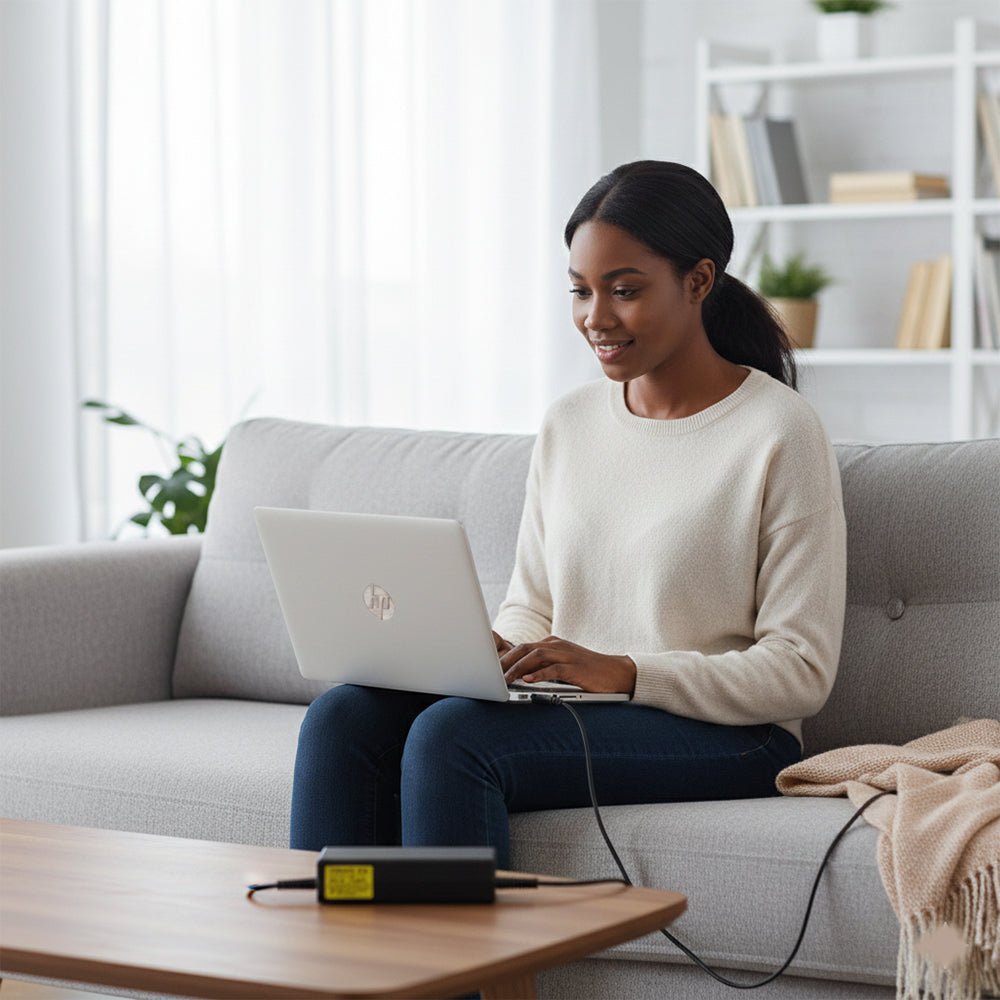 M-Link 18.5V 65W Yellow Pin Laptop Charger for HP 4.8x1.7mm AC Power Adapter