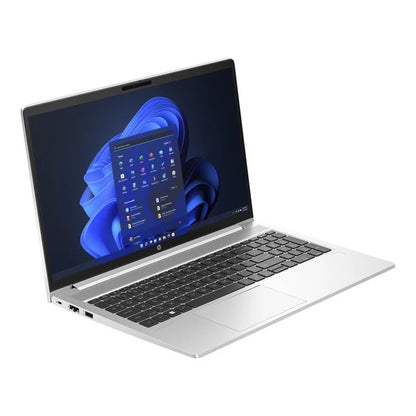 HP ProBook 450 G10 15.6-Inch Core i5 8GB 512GB SSD Win 11 Pro laptop showcasing sleek design and powerful performance.