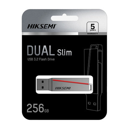 HIKSEMI Dual Slim 128GB USB3.2 Flash Drive