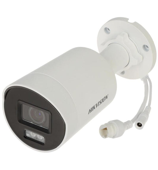 Hikvision 4MP 2.8mm Smart Hybrid Light with Colorvu Fixed Mini Bullet Network Camera - DS-2CD2047G2H-LI-2.8MM