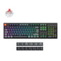 Keychron K10 QMK Full-size RGB Wireless Custom Mechanical Keyboard V.2 (Super RED Switch) – Black