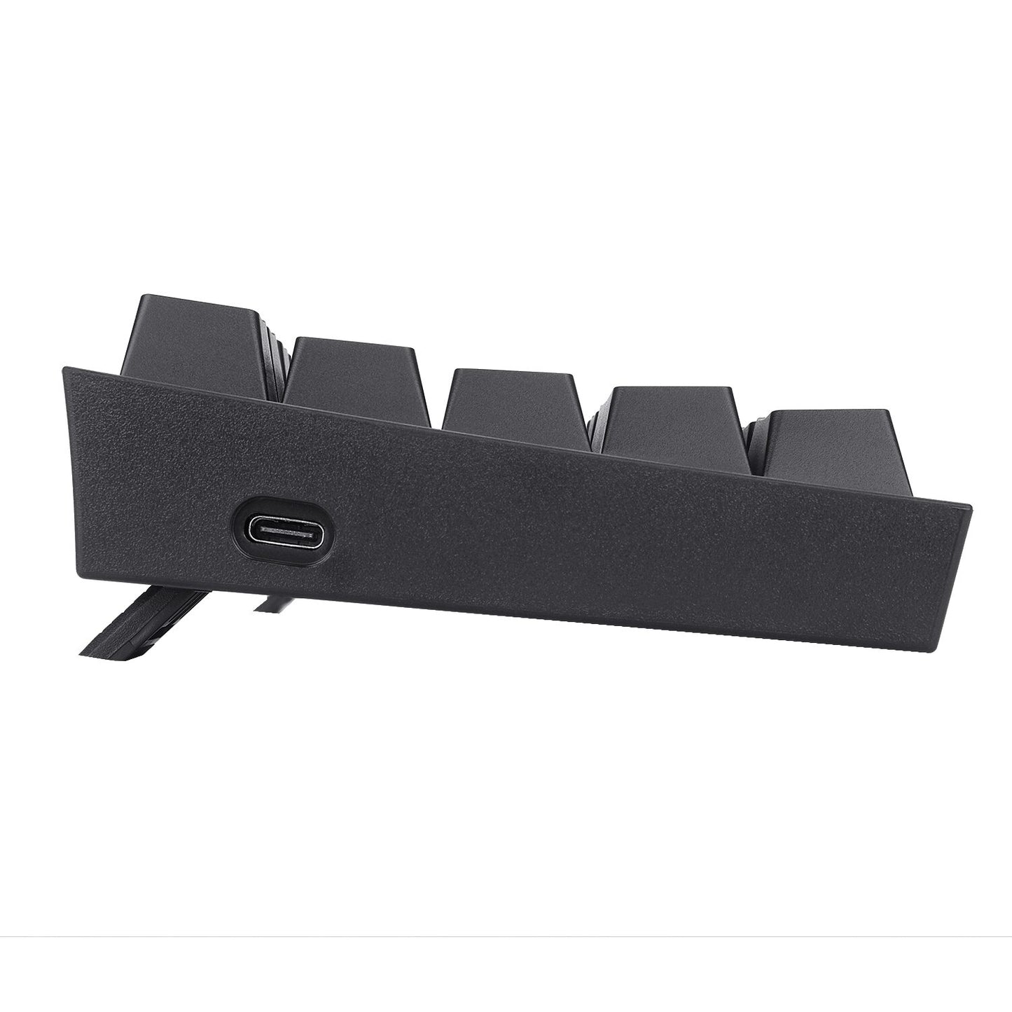 Redragon K616 FIZZ Pro 61-Key RGB Mechanical Gaming Keyboard in black with wireless, wired, hot-swappable switches.
