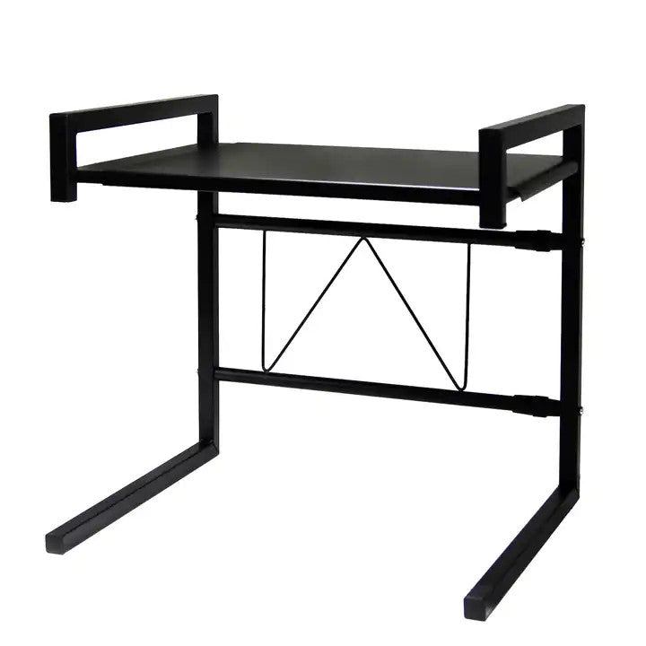 Optimize your kitchen with the Expandable Over Microwave Kitchen Utensil Rack, adjustable from 40 to 60cm for versatile storage.