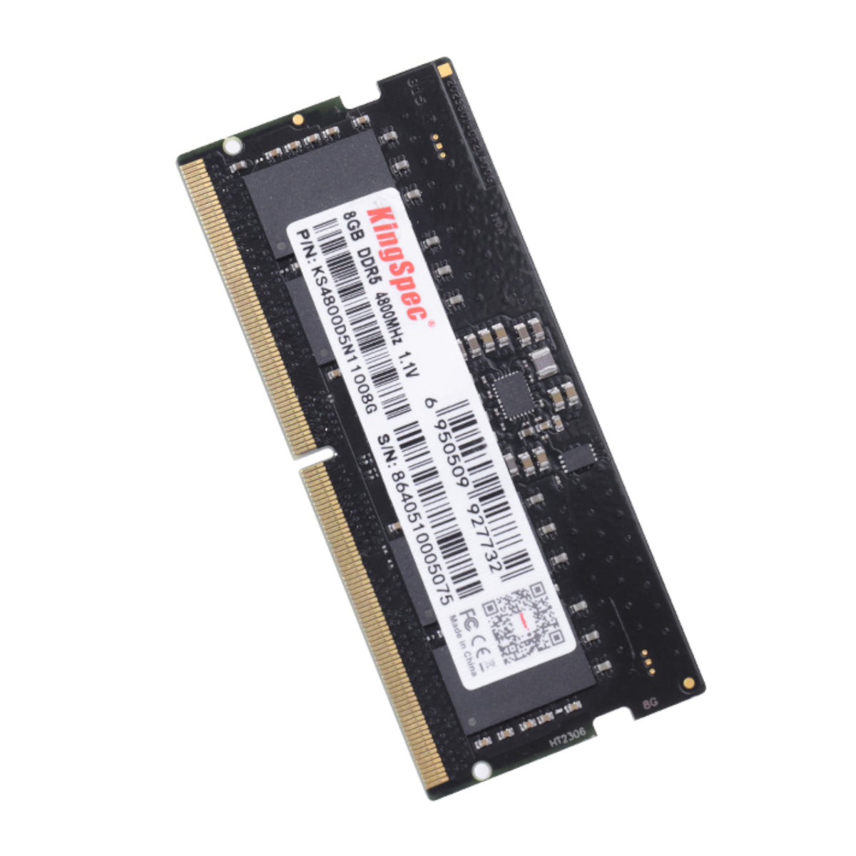 KingSpec 8GB DDR5 4800MHz SO-DIMM Laptop Memory