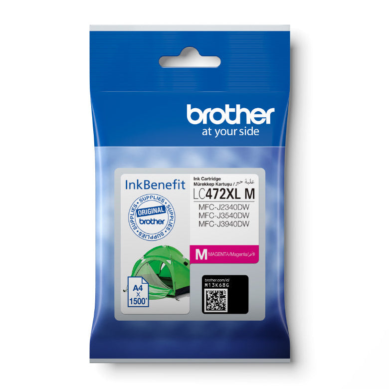 Brother LC472XLM Magenta High Yield Ink Cartridge