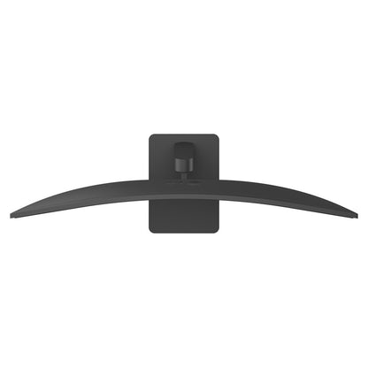 LG UltraWide 34U601B-B.AFBQ 34-inch curved WQHD monitor – top view showing curved panel and stand base