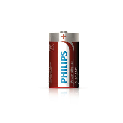 Philips LR14P2B/40 C Power Alkaline batteries 2 pack alternate view