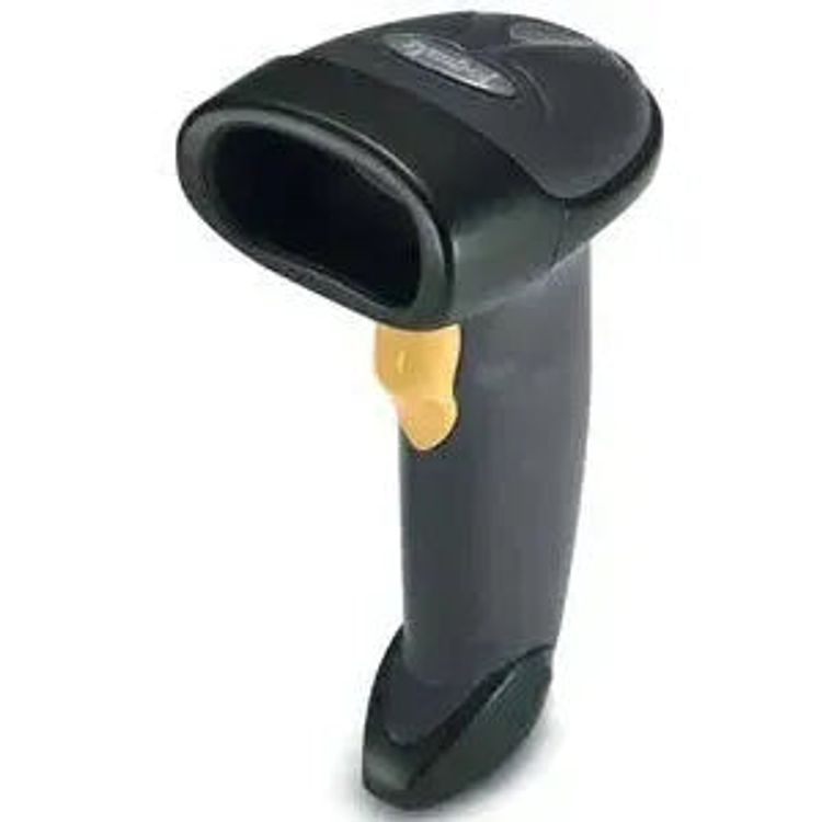 Zebra LS2208 handheld 1D laser barcode scanner with stand - LS2208-SR20007R-UR