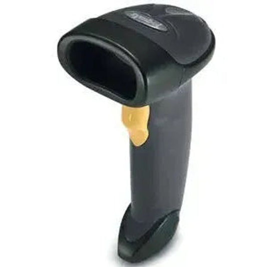 Zebra LS2208 handheld 1D laser barcode scanner with stand - LS2208-SR20007R-UR