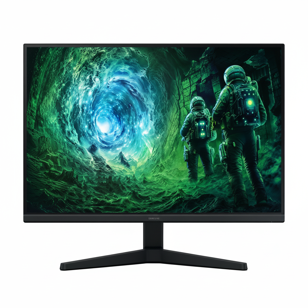 Samsung Odyssey G5 200Hz gaming monitor front view