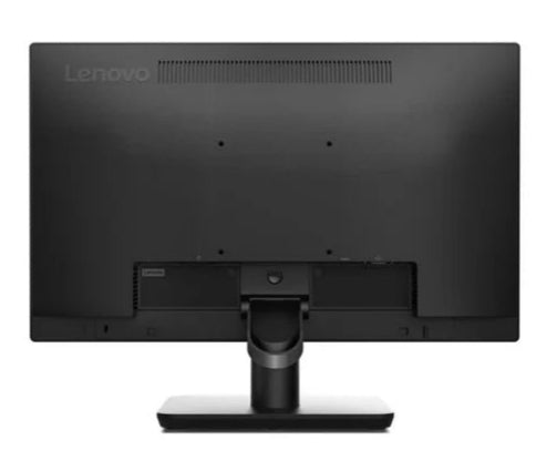 Sleek back view of the Lenovo Thinkvision E20-30 19.5-Inch TN Panel Monitor - 62F7KAT4SA, designed for performance.