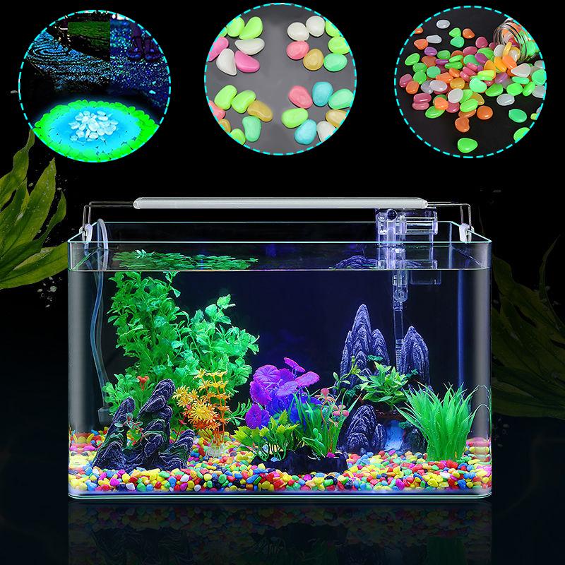 Glow-in-the-Dark Pebbles – Blue Luminous Stones (250g)