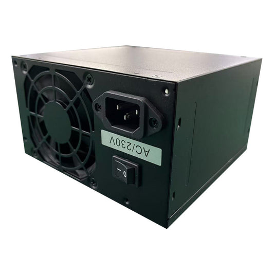 M-LINK Black 450W SATA ATX IEC Power Supply Unit -NO 8 Pin PCI-e Power, perfect for reliable desktop performance.