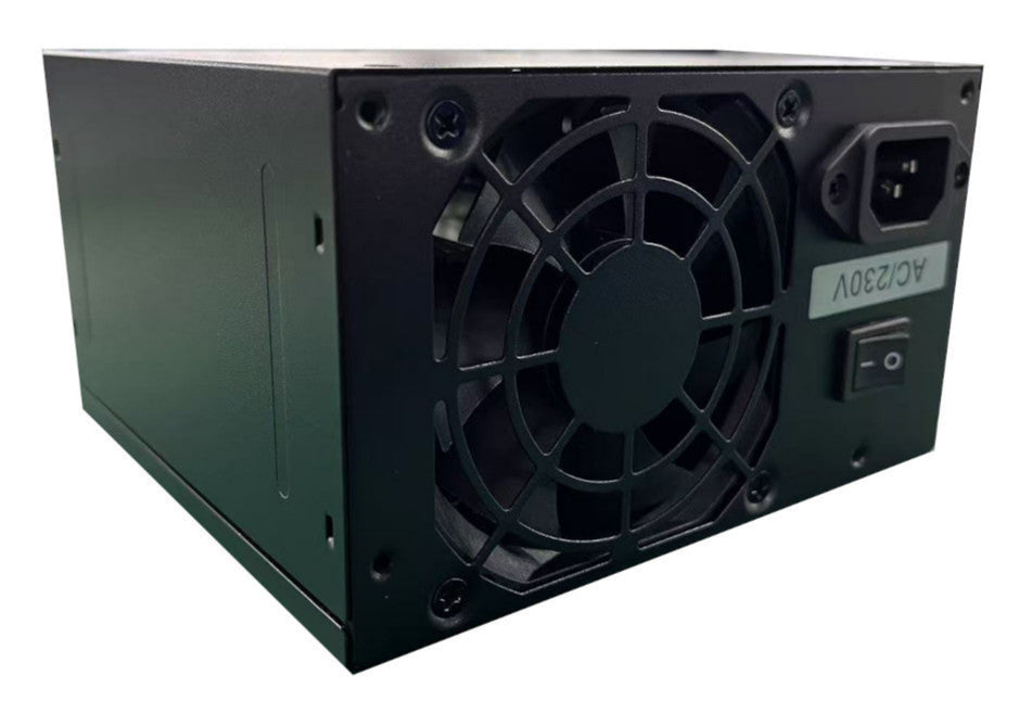 M-LINK Black 450W SATA ATX IEC Power Supply Unit -NO 8 Pin PCI-e Power offers reliable performance for desktop PCs.