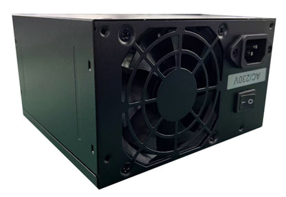 M-LINK Black 450W SATA ATX IEC Power Supply Unit -NO 8 Pin PCI-e Power offers reliable performance for desktop PCs.