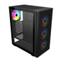 FSP M220 ATX Mid Tower Gaming Chassis - Black