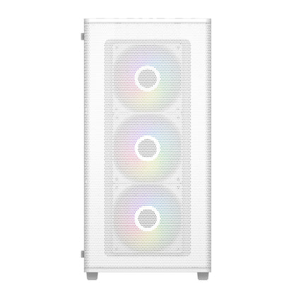 FSP M220 ATX Mid Tower Gaming Chassis - White