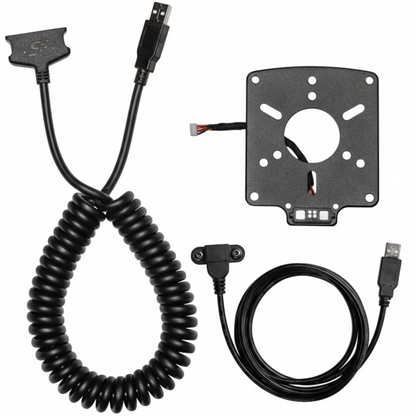 Front view of the SIMAGIC Magnetic USB adapter.

