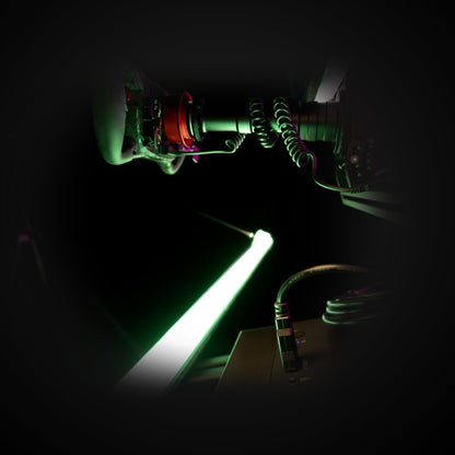The adapter displayed attached to a SIMAGIC GT Neo wheel.

