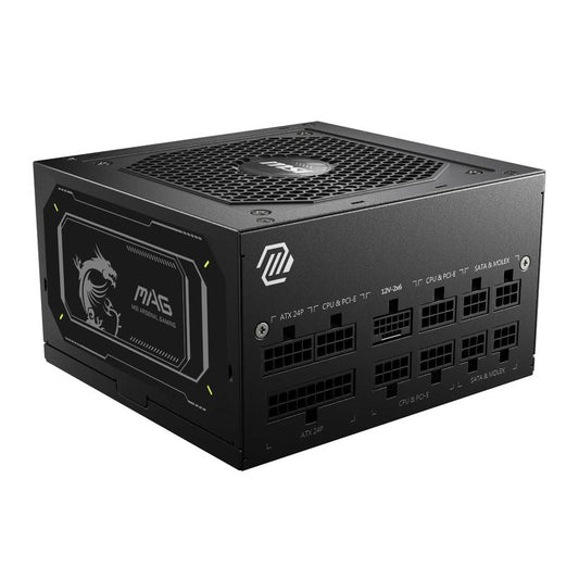 MSI MAG A850GL PCIe5 ATX 3.1 850W 80 Plus Gold Fully Modular Power Supply
