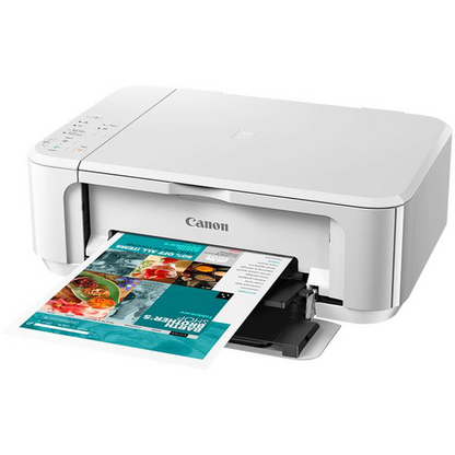 PRE-Loved White Canon Pixma - Multifunction WiFi Printer! Sleek design, excellent condition, perfect for home or office use.