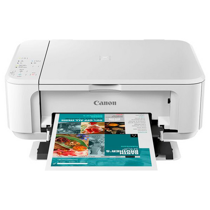 PRE-Loved White Canon Pixma - Multifunction WiFi Printer! Gently used, stylish 3-in-1 printer in excellent condition.