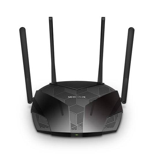 MERCUSYS MR70X AX1800 dual-band Wi-Fi 6 router front view