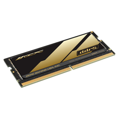 OCPC VS 16GB DDR5-4800 SO-DIMM laptop memory (MSV16GD548C40) – angled product view