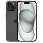 Apple iPhone 15 512GB in black, 6.1-inch OLED display, Dynamic Island, dual rear cameras, A16 Bionic