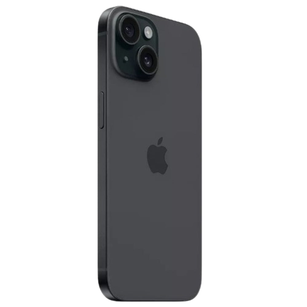 Apple iPhone 15 512GB Black, 6.1-inch OLED, A16 Bionic, Dynamic Island, 48MP main camera, slim matte back