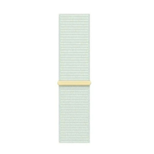 Soft Mint 45mm Sport Loop (MW4Q3ZM/A), breathable adjustable double-layer woven nylon watch strap for all-day comfort